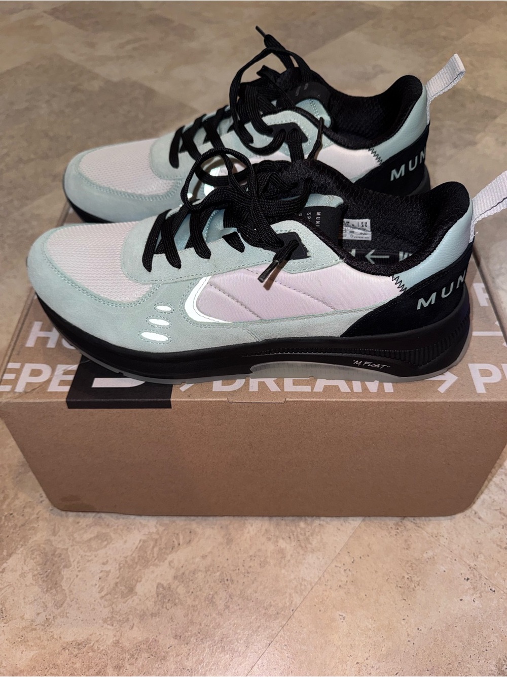 M. OG Sneakers - Sage Blue/Cement/Black